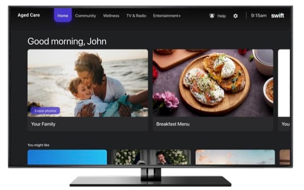 Swift TV Cracks Aged Care Code with Opal HealthCare Agreement